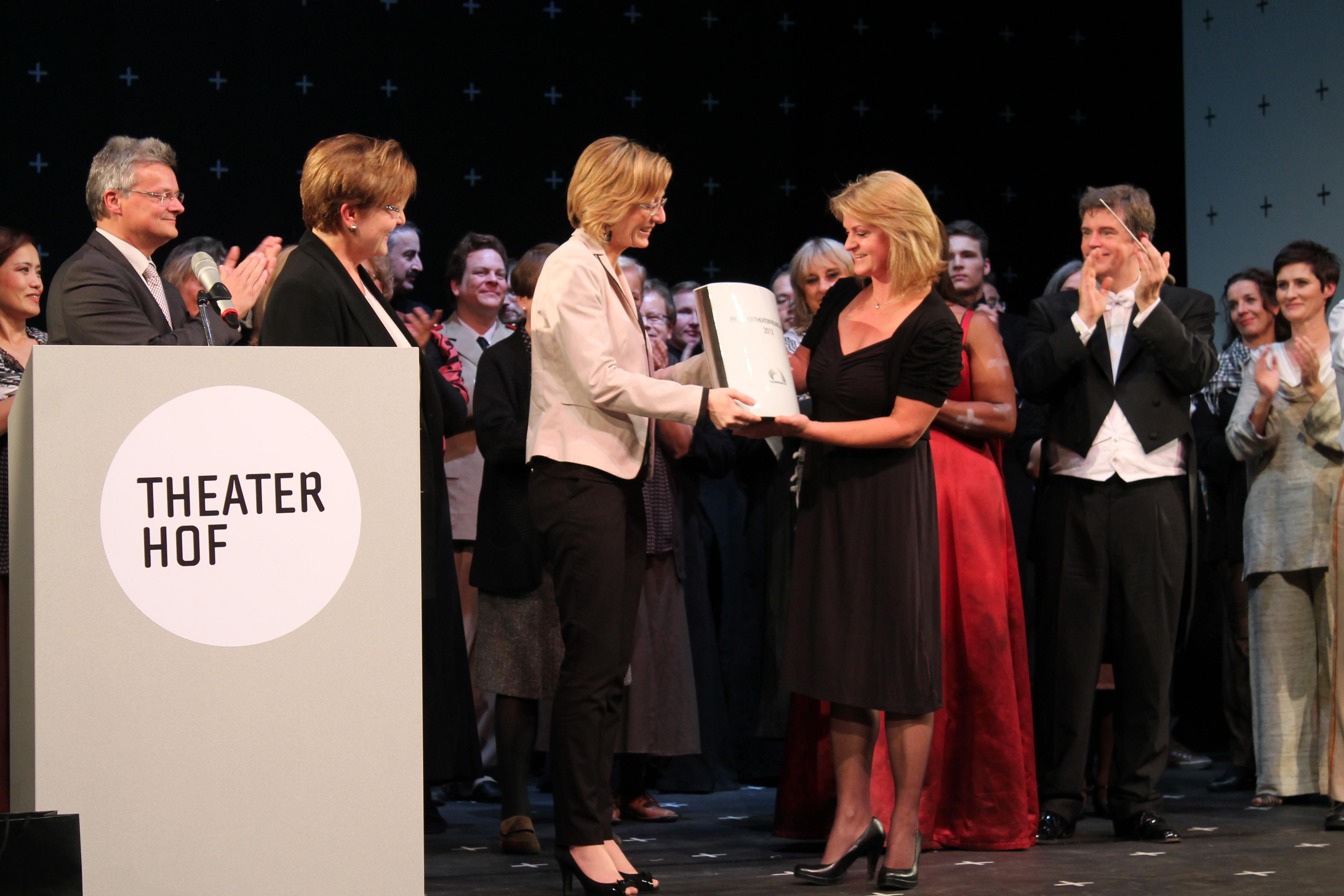Verleihung des Theaterpreises 2013